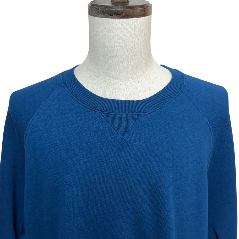 Duluth Sweatshirt Mens‎ 2XLT 2XL Tall Blue Pullover Souped-Up Crew Stretch